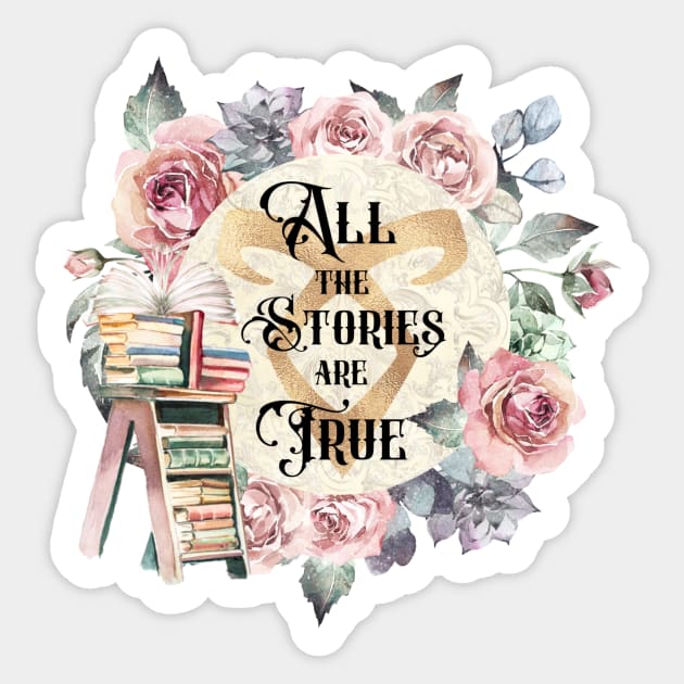 All the Stories are True (Shadowhunters) Sticker by SSSHAKED